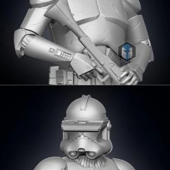 3D model Clone Trooper Figurines - Soldiers – 3D Print