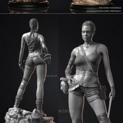 3D model Angelina Jolie - Lara Croft – 3D Print