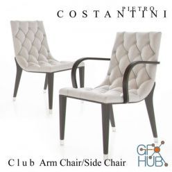 3D model Club Armchair by Constantini Pietro