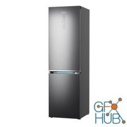3D model RB7000 Fridge-Freezer with Display 202 cm by Samsung