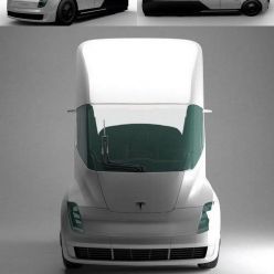 3D model Tesla Semi Truck