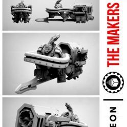 3D model Tempest Warrior - Hover Bike – 3D Print