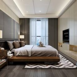 3D model Modern Style Bedroom Interior 13