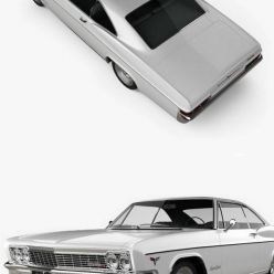 3D model Chevrolet Impala SS Sport Coupe 1966