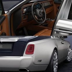 3D model Rolls Royce Phantom 2018 with Hi-Poly Interior