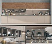 3D model Kitchen furniture Arke by Pedini
