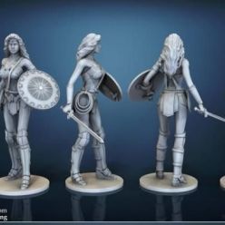 3D model Wonder-Woman – 3D Print