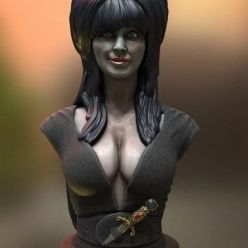 3D model Elvira Bust – 3D Print