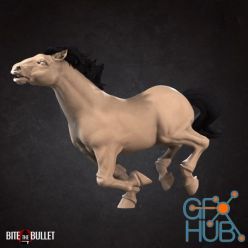 3D model Horse running