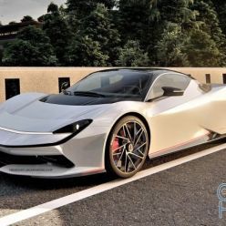 3D model Pininfarina Battista 2020 for Lumion