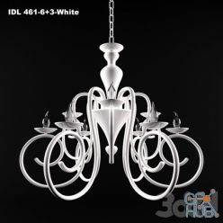 3D model IDL DECO 461-6+3-White