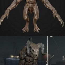 3D model Fallout 4 Deathclaw