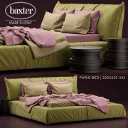 3D model Bed Paris by Baxter