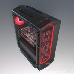 3D model AeroCool PC Black