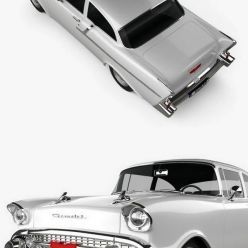 3D model Chevrolet 150 sedan 1957