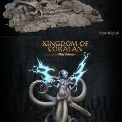 3D model Kingdom of Coralan May Release – 3D Print