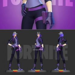 3D model Remedy - Fortnite Fanart – 3D Print