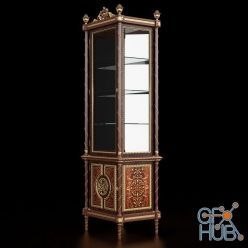 3D model Modenese Gastone free-standing showcase