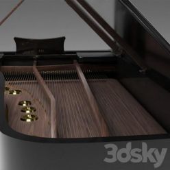 3D model Grand piano