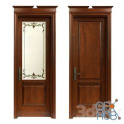 3D model Wooden door Agoprofil Magnolia Torello