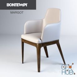 3D model Bontempi Casa Margot chair