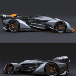 3D model McLaren Ultimate Vision Gran Turismo