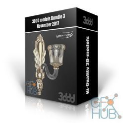 3D model 3DDD/3Dsky models – Bundle 3 November 2017