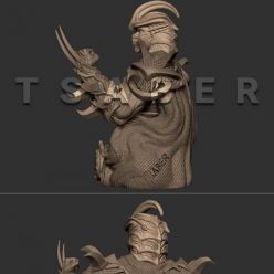 3D model Shredder Bust – 3D Print