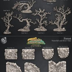 3D model Forest Terrain Set – 3D Print