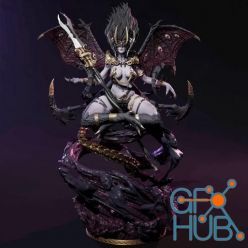 3D model ﻿Queen of Slaanesh - Warhammer 40,000 – 3D Print