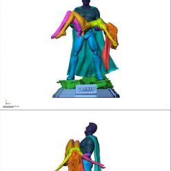 3D model Superman Crisis – DC Comics – 3D Print