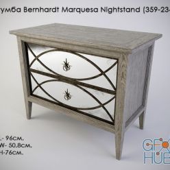 3D model Nightstand 359-234 Bernhardt Marquesa