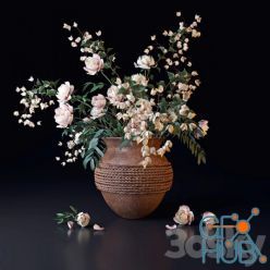 3D model White bouquet