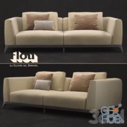 3D model Flou Olivier sofa