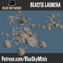 3D model Beastie Launcha – 3D Print