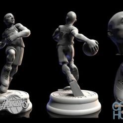 3D model NBA – Bryant Kobe – 3D Print