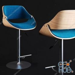 3D model Modern bar chair