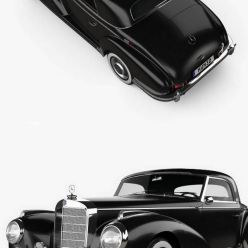 3D model Hum 3D Mercedes-Benz 300 (W188) S Coupe 1951