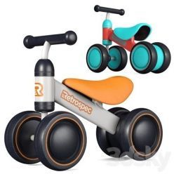 3D model Retrospec Cricket Baby walker bike