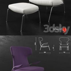 3D model Armchair TIFY