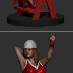 3D model Santa Girl – 3D Print