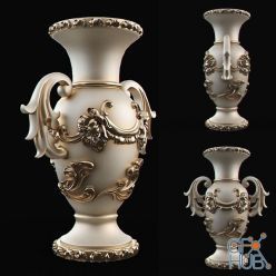 3D model Classic vase with two handles