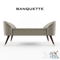 3D model Banquette