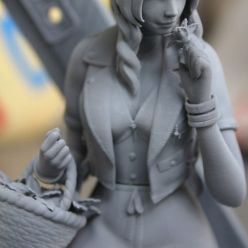 3D model Final Fantasy – Aerith v1 – 3D Print