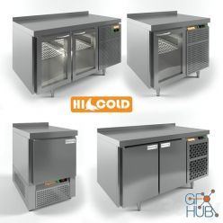 3D model Table cooled by HICOLD GN 11
