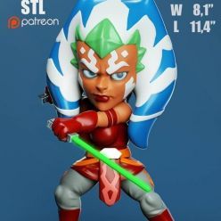 3D model Ahsoka Tano Chibi – 3D Print