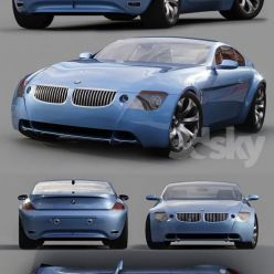 3D model BMW Z9 GT Concept car