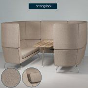 3D model Work Sofa by Orangebox