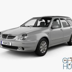 3D model Lancia Lybra Wagon 1999 Hum 3D car