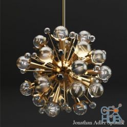 3D model Jonathan Adler Sputnik chandelier